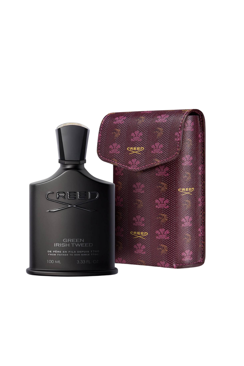 Leather Sleeve & 100 ml Fragrance Duo Irish Tweed