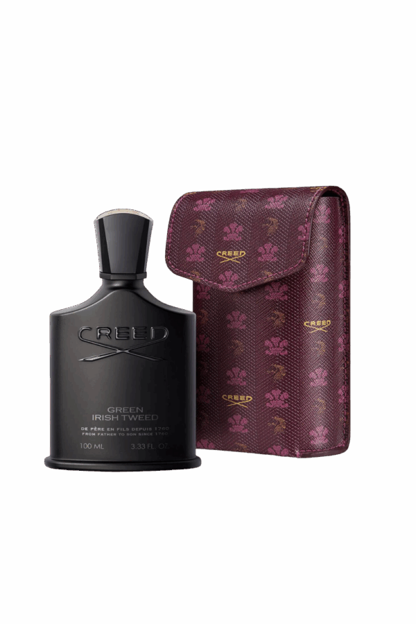 Leather Sleeve & 100 ml Fragrance Duo Irish Tweed